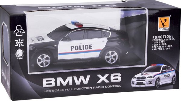 Αστυνομικό αυτοκίνητο Jokomisiada BMW X6 τηλεκατευθυνόμενο RC0660 CY