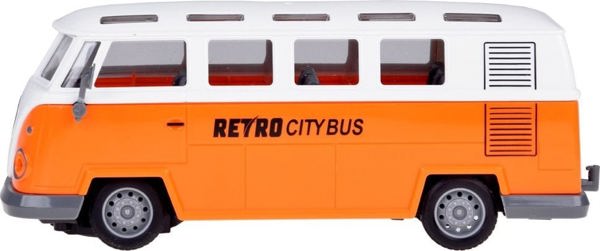 Jokomisiada Λεωφορείο φωτιζόμενο RETRO CITY BUS τηλεχειριζόμενο RC0677