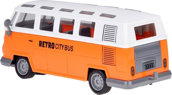 Jokomisiada Λεωφορείο φωτιζόμενο RETRO CITY BUS τηλεχειριζόμενο RC0677