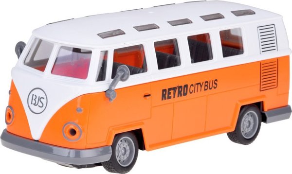 Jokomisiada Λεωφορείο φωτιζόμενο RETRO CITY BUS τηλεχειριζόμενο RC0677