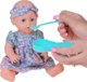 Jokomisiada Set Rubber Baby Doll + αξεσουάρ + ποτά + κατούρημα + κινεί τα μάτια ZA5154 14207828 5905258532240