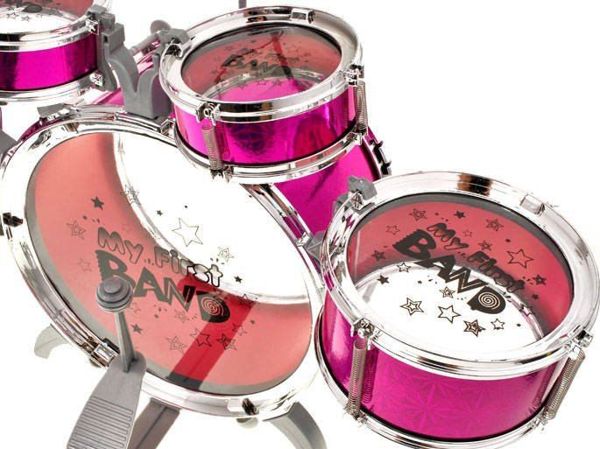 Jokomisiada Σετ Τύμπανα 5 τυμπάνων + καρέκλα εξαιρετικός εξοπλισμός IN0055