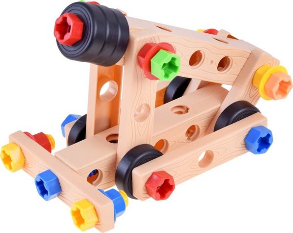 Jokomisiada Creative CONSTRUCTION BLOCKS Σετ 80 τμχ ZA3110