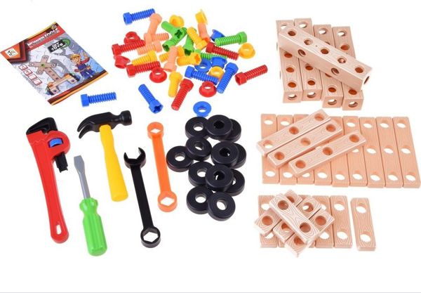 Jokomisiada Creative CONSTRUCTION BLOCKS Σετ 80 τμχ ZA3110