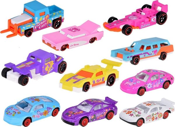 Σετ Αυτοκίνητα 10τμχ diecast Resoraki Αυτοκινητάκια Σπορ Αυτοκίνητα ZA5320
