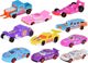 Σετ Αυτοκίνητα 10τμχ diecast Resoraki Αυτοκινητάκια Σπορ Αυτοκίνητα ZA5320