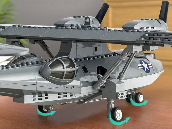Τεχνικά μπλοκ Jokomisiada πολεμικό αεροπλάνο PBY-5A Catalina 364 στοιχεία ZA5322