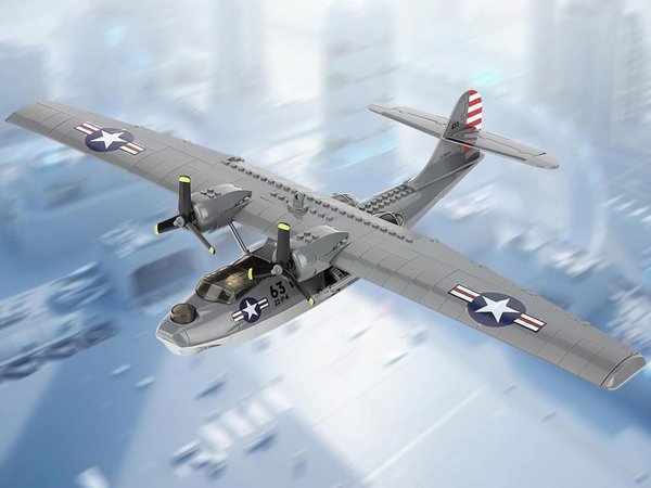 Τεχνικά μπλοκ Jokomisiada πολεμικό αεροπλάνο PBY-5A Catalina 364 στοιχεία ZA5322