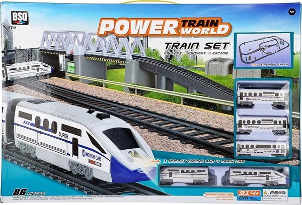Jokomisiada Μακρύ σύγχρονο ηλεκτρικό τρένο 914cm RC0464 (RC0464) - 158927 7330633 5905258510668