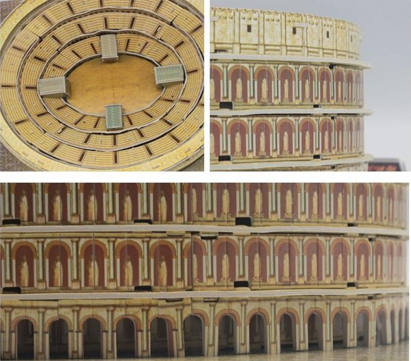 Jokomisiada Παζλ 3D Ρωμαϊκό Κολοσσαίο 84-κομμάτια Χωρικό Παζλ ZA5401