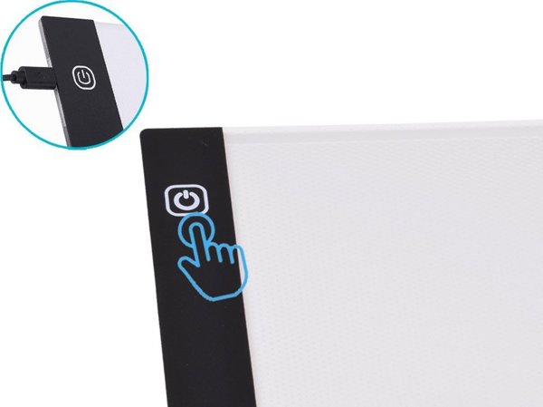 Jokomisiada Φωτιζόμενο tablet LED για σχέδιο για παιδιά TA0111