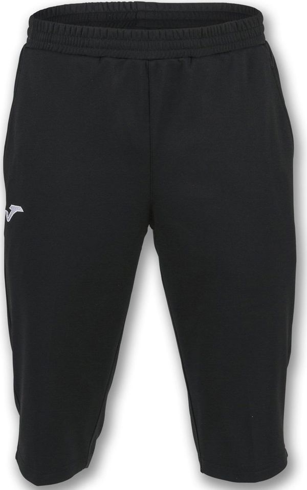 Joma Μαύρο παντελόνι προπόνησης 3/4 Joma Capri Fleece Βερμούδες Junior XS