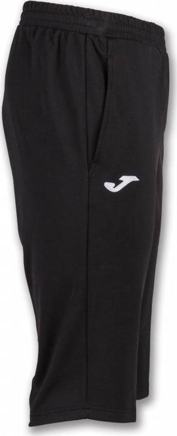 Joma Μαύρο παντελόνι προπόνησης 3/4 Joma Capri Fleece Βερμούδες Junior XS