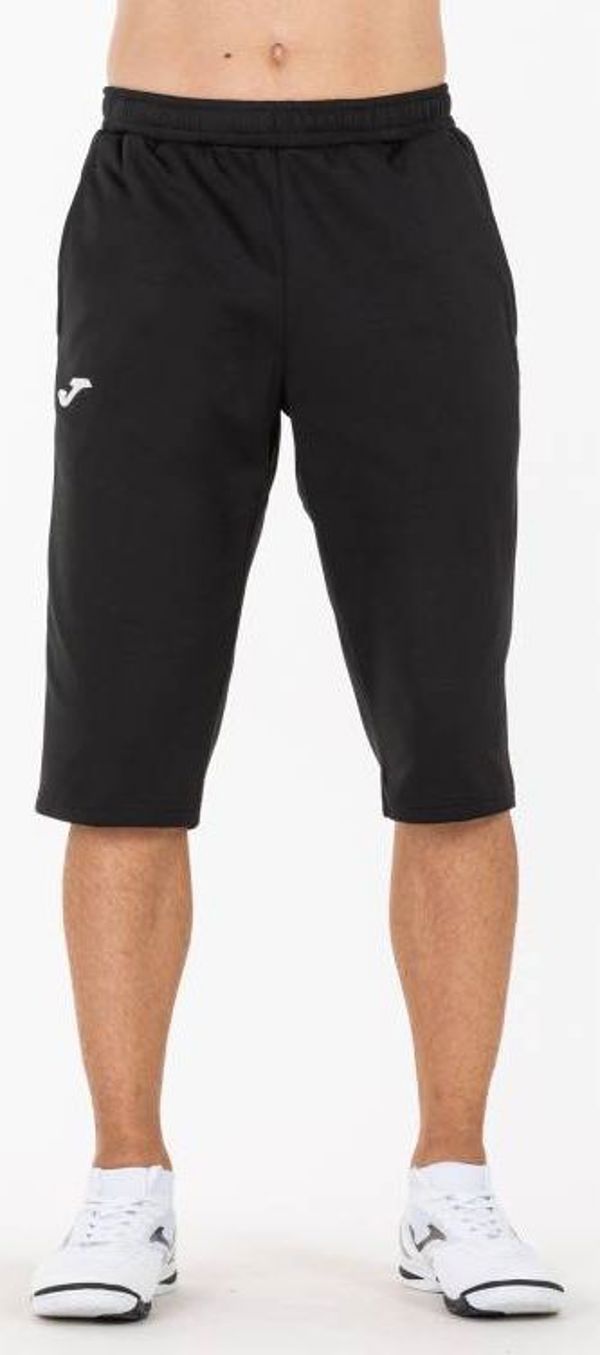 Joma Μαύρο παντελόνι προπόνησης 3/4 Joma Capri Fleece Βερμούδες Junior XS
