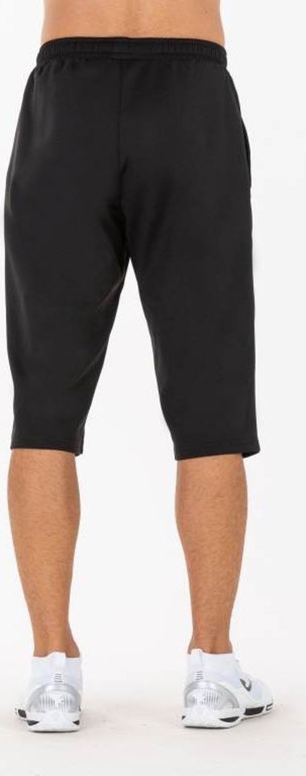 Joma Μαύρο παντελόνι προπόνησης 3/4 Joma Capri Fleece Βερμούδες Junior XS