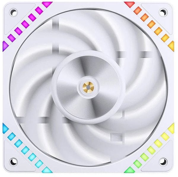 Jonsbo HF2-120 Lüfter, Reverse Blade, PWM, ARGB - 120mm, weiß