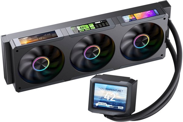 Jonsbo TF3-360SCB AiO Wasserkühlung, ARGB - 360mm, schwarz