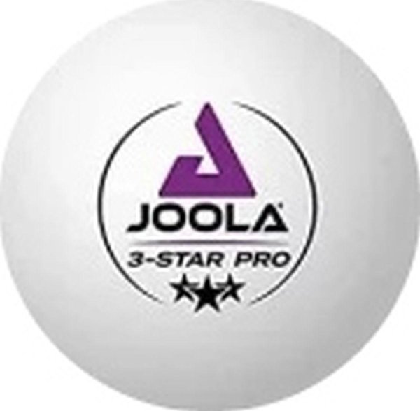 ΜΠΑΛΕΣ ΠΙΝΓΚ ΠΟΝΓΚ Joola PRO 3 STAR 12ΤΕΜ ΛΕΥΚΕΣ