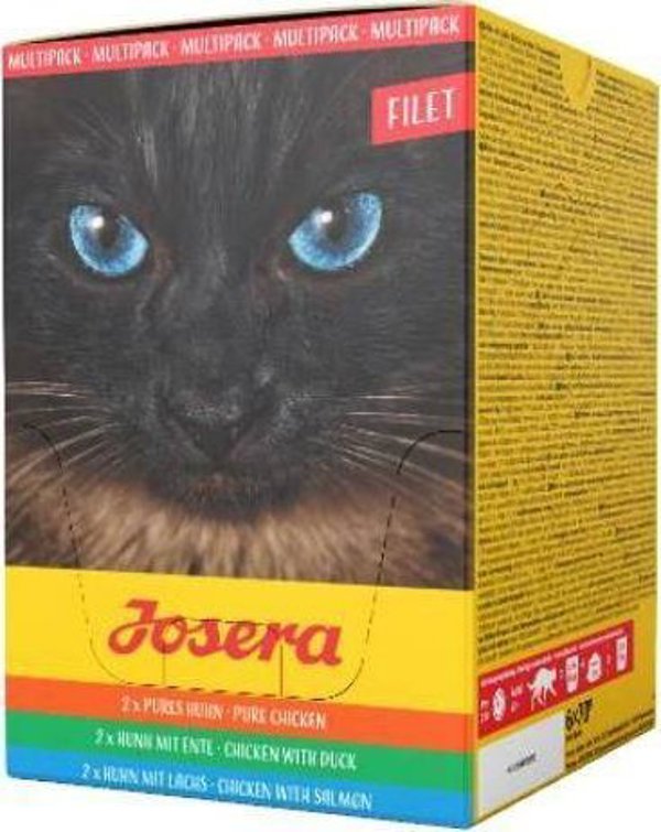 Josera Κάρμα Φιλέτο Πολυσυσκευασία φακελάκια 6x70g