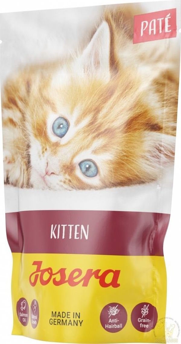Josera Pate Kitten με λάδι σολομού - σετ 16x85g 9314875 4032254750185