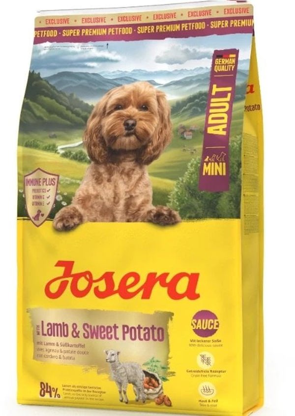 JOSERA PIES * 900g MINI LAMB & SWEET      POTATO   /5
