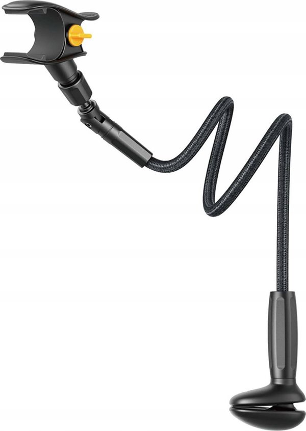 Joyroom Βάση Joyroom JR-ZS389 με εύκαμπτο βραχίονα για τηλέφωνο στο γραφείο - μαύρη