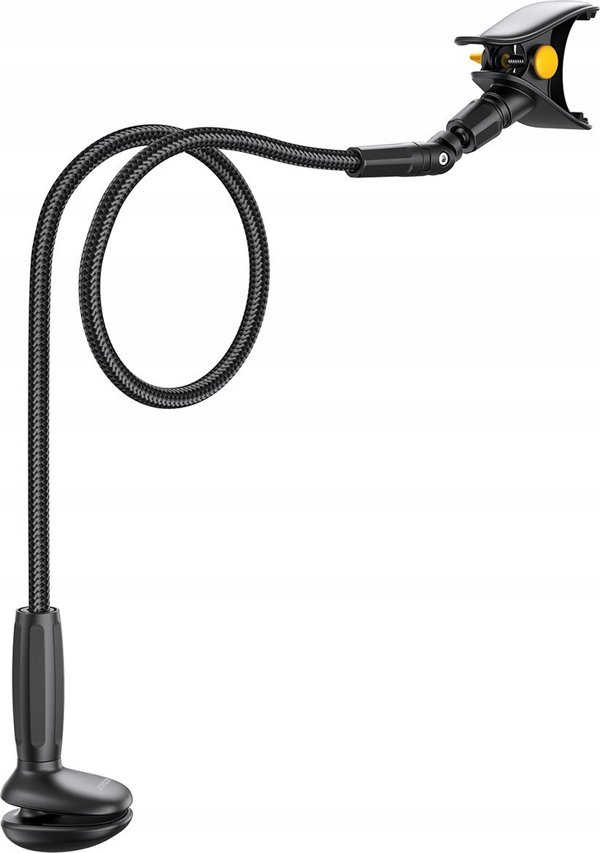 Joyroom Βάση Joyroom JR-ZS389 με εύκαμπτο βραχίονα για τηλέφωνο στο γραφείο - μαύρη