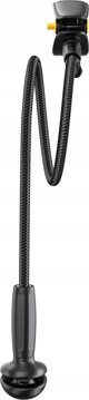 Joyroom Βάση Joyroom JR-ZS389 με εύκαμπτο βραχίονα για τηλέφωνο στο γραφείο - μαύρη