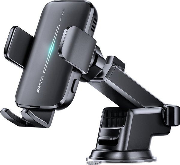 Joyroom Joyroom βάση αυτοκινήτου με ασύρματο φορτιστή 15W για ταμπλό μαύρο (JR-ZS245)