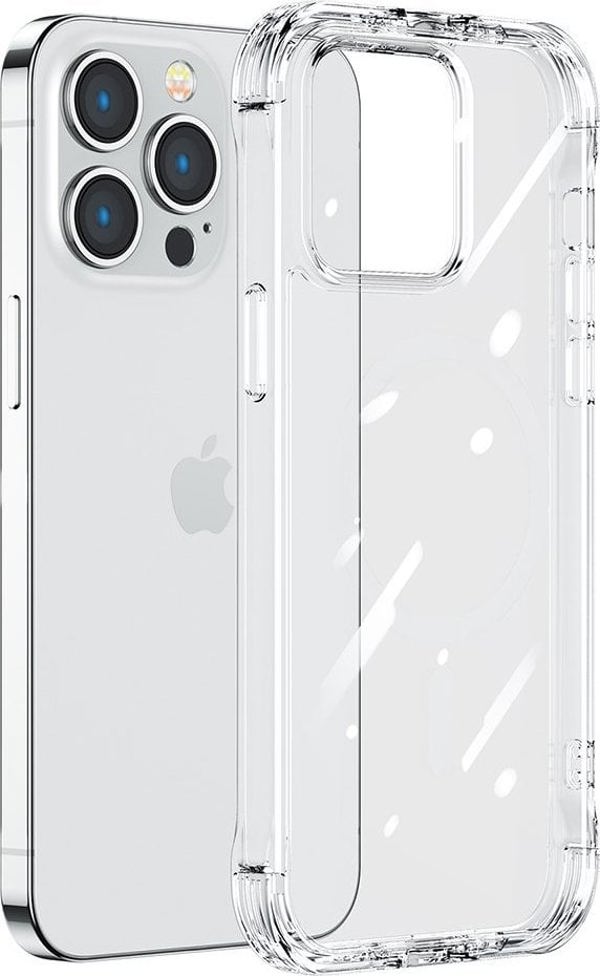 Joyroom Joyroom Defender Series θήκη κάλυμμα για iPhone 14 θωρακισμένη θήκη με γάντζους βάση διαφανής (JR-14H1)