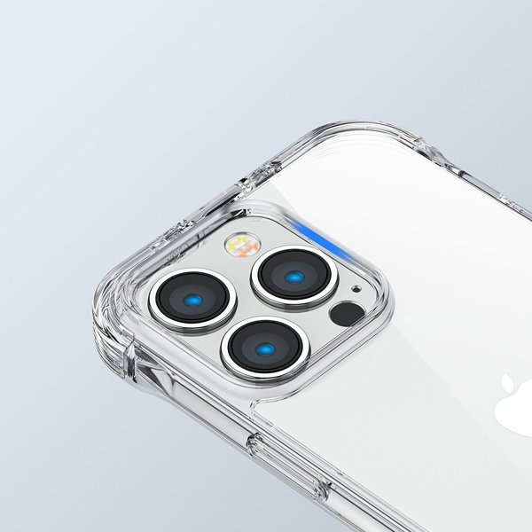 Joyroom Joyroom Defender Series θήκη κάλυμμα για iPhone 14 θωρακισμένη θήκη με γάντζους βάση διαφανής (JR-14H1)