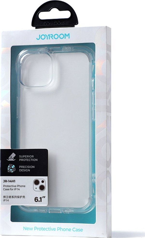 Joyroom Joyroom Defender Series θήκη κάλυμμα για iPhone 14 θωρακισμένη θήκη με γάντζους βάση διαφανής (JR-14H1)