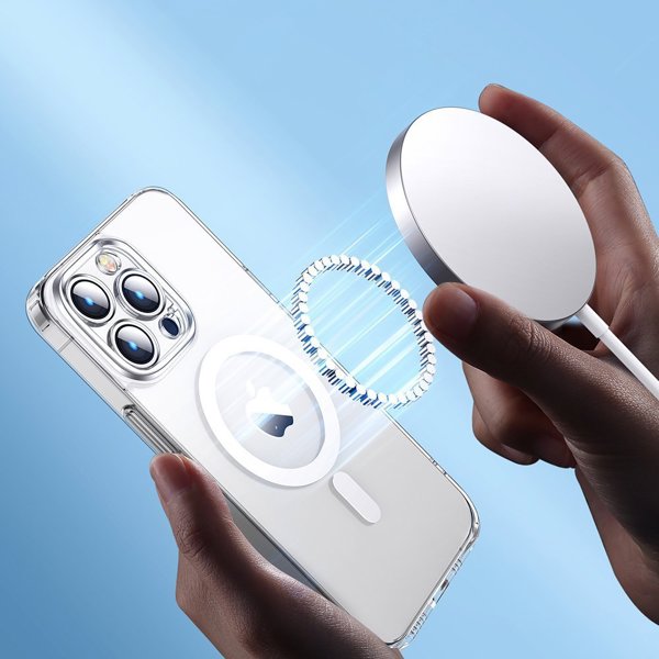 JOYROOM JOYROOM 14D Μαγνητική Θήκη μαγνητική θήκη για iPhone 14 Pro Max συμβατή με MagSafe διαφανής (JR-14D8)