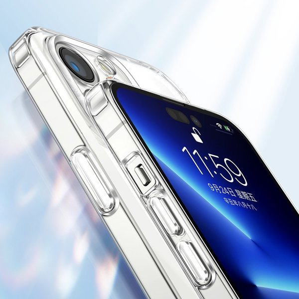 JOYROOM JOYROOM 14D Μαγνητική Θήκη μαγνητική θήκη για iPhone 14 Pro Max συμβατή με MagSafe διαφανής (JR-14D8)