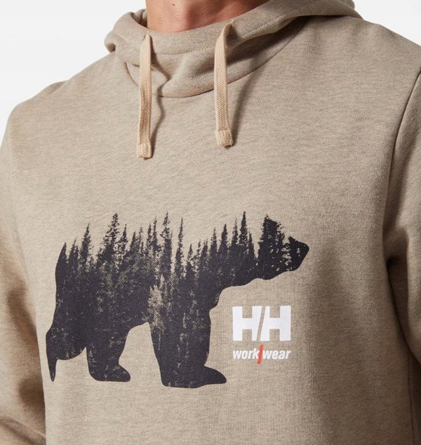 Φούτερ HELLY HANSEN Graphic Sweatshirt, πράσινο M