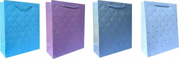 JU-PITER Διακοσμητική τσάντα δώρου 3x41,5x12cm JP 3089A mix τιμή για 1 τεμ
