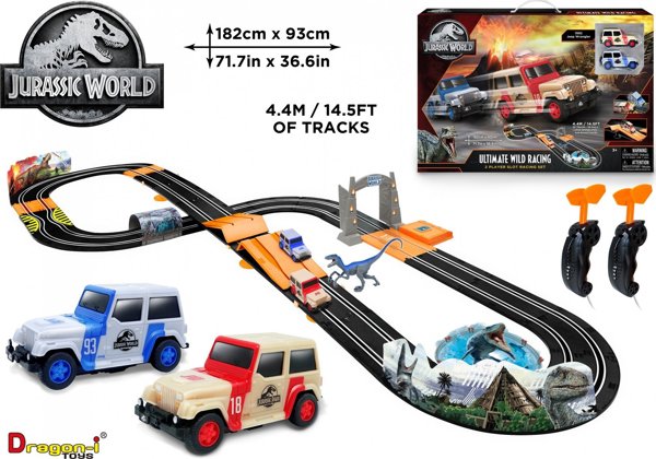 Jurassic World JURASSIC WORLD Ultimate wild racing set, 105022JW