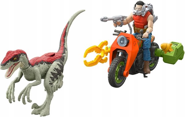 JURASSIC PARK Denis+Velociraptor HTP61 /3