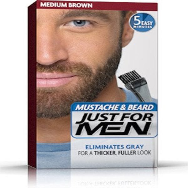 Just For Men Moustache & Beard Color M40 Medium-Dark Brown