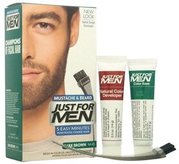 Just For Men Moustache & Beard Color M40 Medium-Dark Brown
