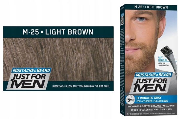 Just For Men Moustache & Beard Color M40 Medium-Dark Brown