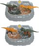 Mattel Jurassic World Σετ Αρένα Μάχης Με Λειτουργία Αλλαγής Χρωμάτων