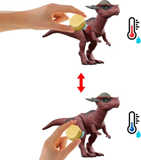 Mattel Jurassic World Σετ Αρένα Μάχης Με Λειτουργία Αλλαγής Χρωμάτων