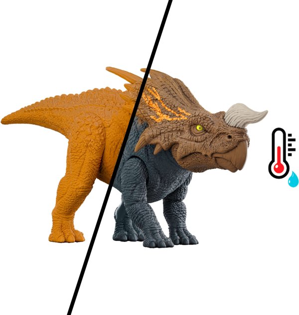 Mattel Jurassic World Σετ Αρένα Μάχης Με Λειτουργία Αλλαγής Χρωμάτων