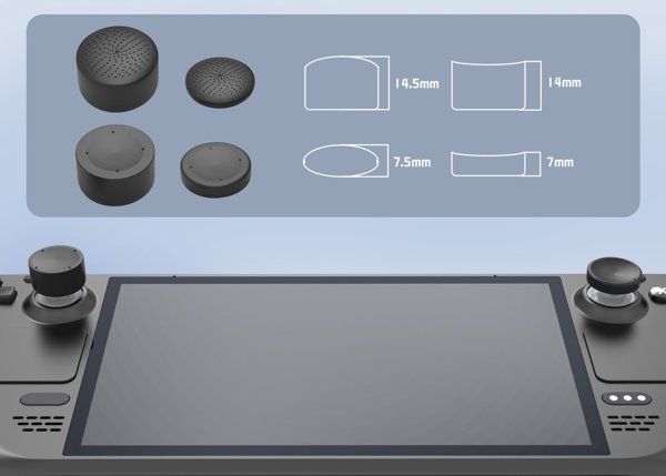 JYS Σετ Αξεσουάρ 18 σε 1 για Steam Deck / Θήκη + Κάλυμμα + Αντάπτορας Type-c + Προστατευτικά / Jys-sd021