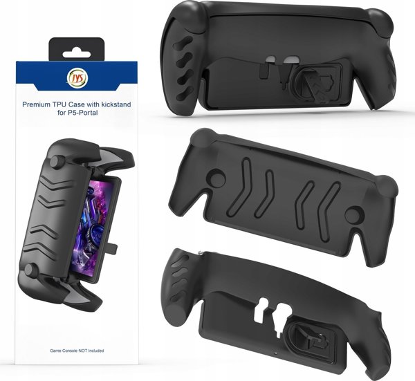 JYS Θήκη Προστασίας Etui Case 2w1 Μπροστά Πίσω Για Κονσόλα Ps Portal Playstation / P5188 / Μαύρο