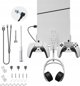JYS Επιτοίχια Βάση Στήριξης + Καλώδιο 2 σε 1 Για Sony Playstation 5 Ps5 Slim / Jys-p5177