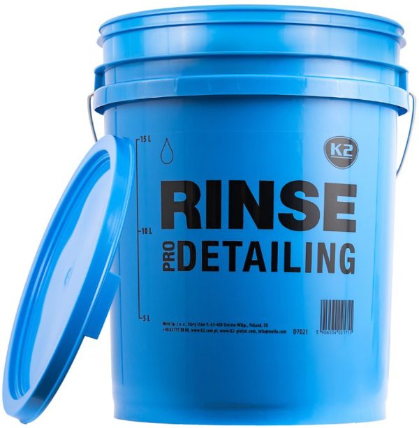K2 ΚΟΥΒΑΣ ΛΕΠΤΟΜΕΡΕΙΑΣ 20 L ΜΠΛΕ "RINSE"