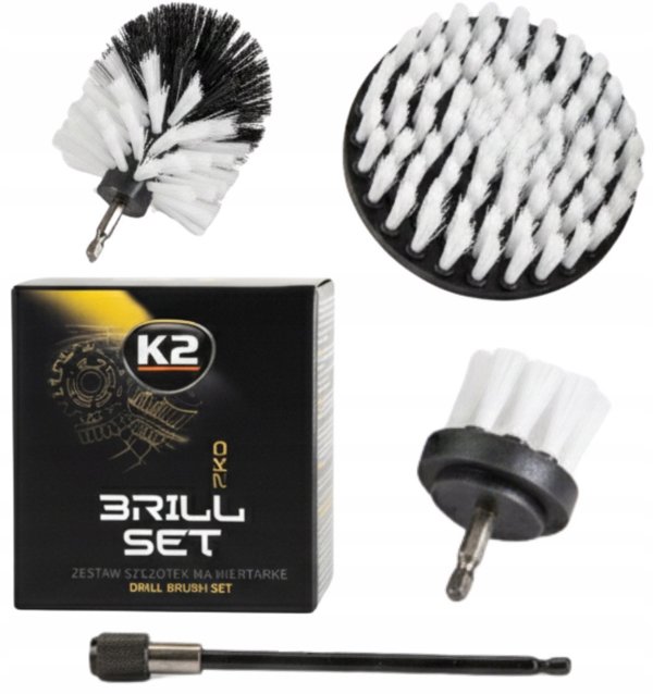 Σετ Βουρτσών K2 για Ηλεκτρικό Κατσαβίδι BRILL SET PRO 3 τεμ.