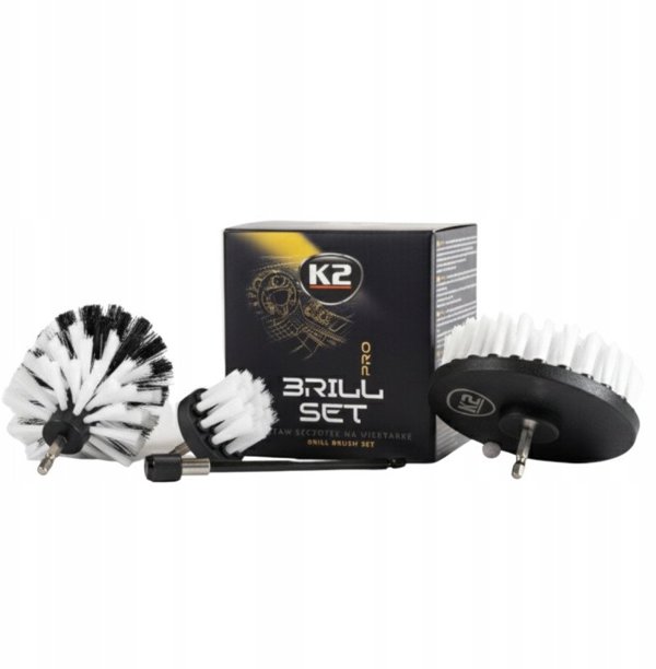 Σετ Βουρτσών K2 για Ηλεκτρικό Κατσαβίδι BRILL SET PRO 3 τεμ.